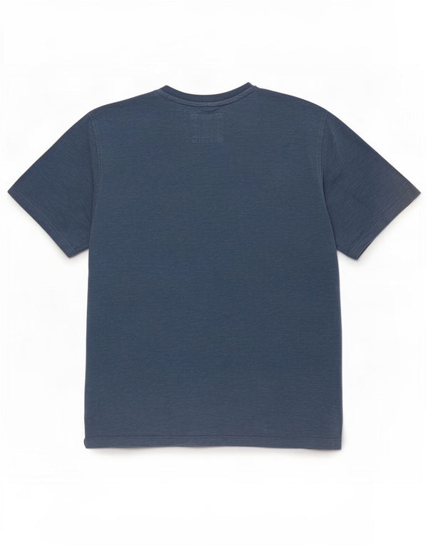 Мужская футболка Fat Face Top XL, синяя хлопковая крапинка