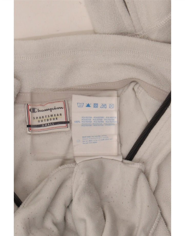 Женская флисовая куртка Champion UK 10, маленький размер, белый полиэстер