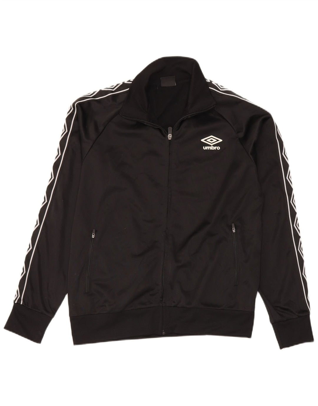 UMBRO Мужской спортивный костюм с графическим рисунком, верхняя куртка, средний черный полиэстер