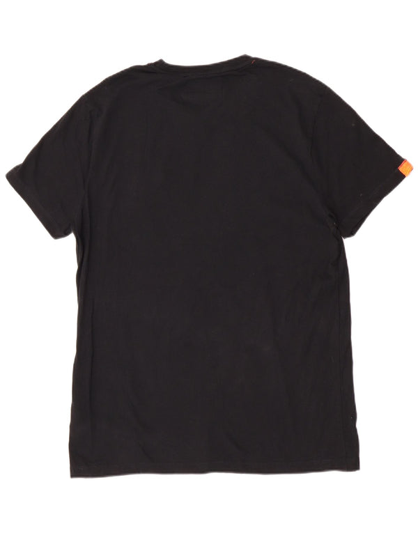Женская футболка Superdry Top UK 18 XL, черный хлопок