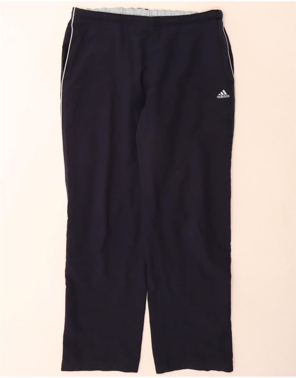 Женские спортивные брюки Adidas UK 18 XL, темно-синий, хлопок