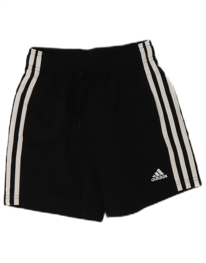 Спортивные шорты Adidas Aeroready для мальчиков 7-8 лет, черный полиэстер