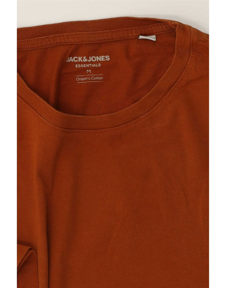 Мужская футболка Jack & Jones Верх среднего коричневого цвета из хлопка