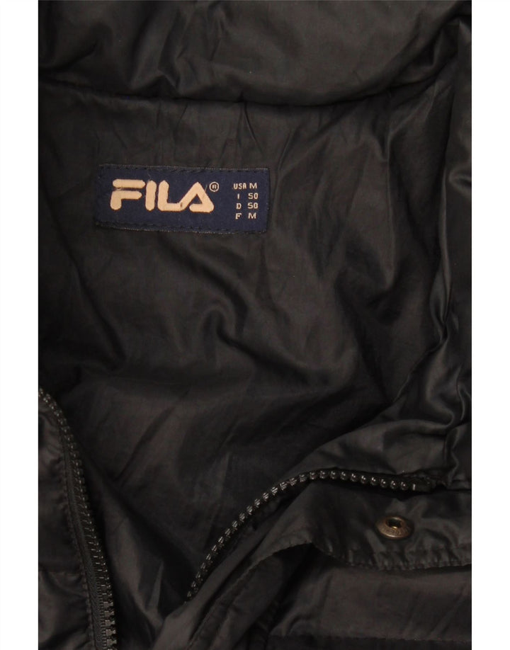 Мужская стеганая куртка Fila IT 50 большая черная