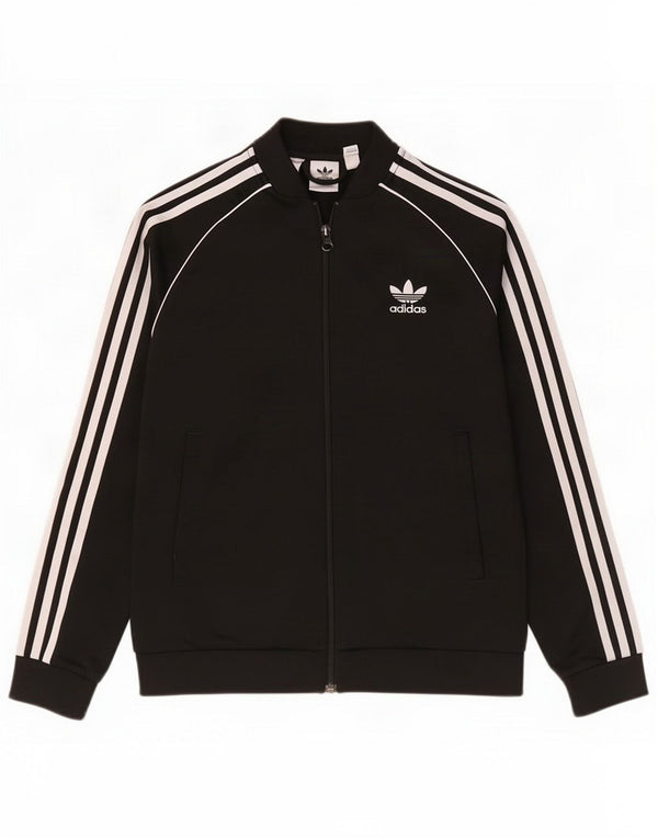 Спортивный костюм Adidas для мальчиков, 11–12 лет, черный полиэстер