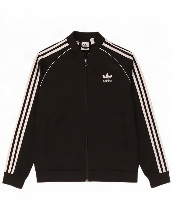 Спортивный костюм Adidas для мальчиков, 11–12 лет, черный полиэстер