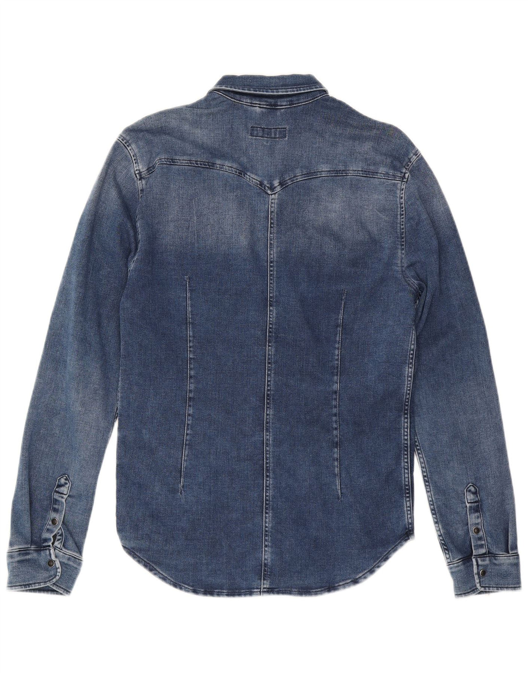 PEPE JEANS Mens Denim Shirt XL Blue Classic