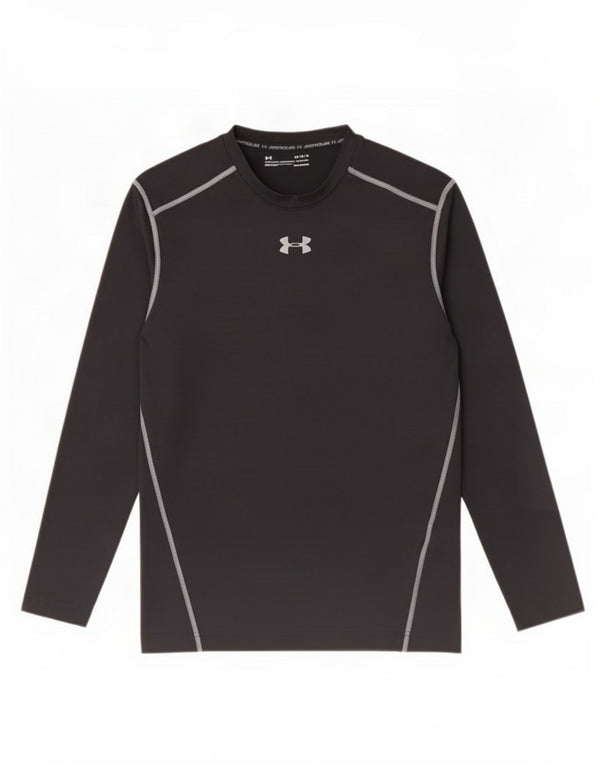 Женский топ Cold Gear с длинным рукавом Under Armour UK 14, большой черный