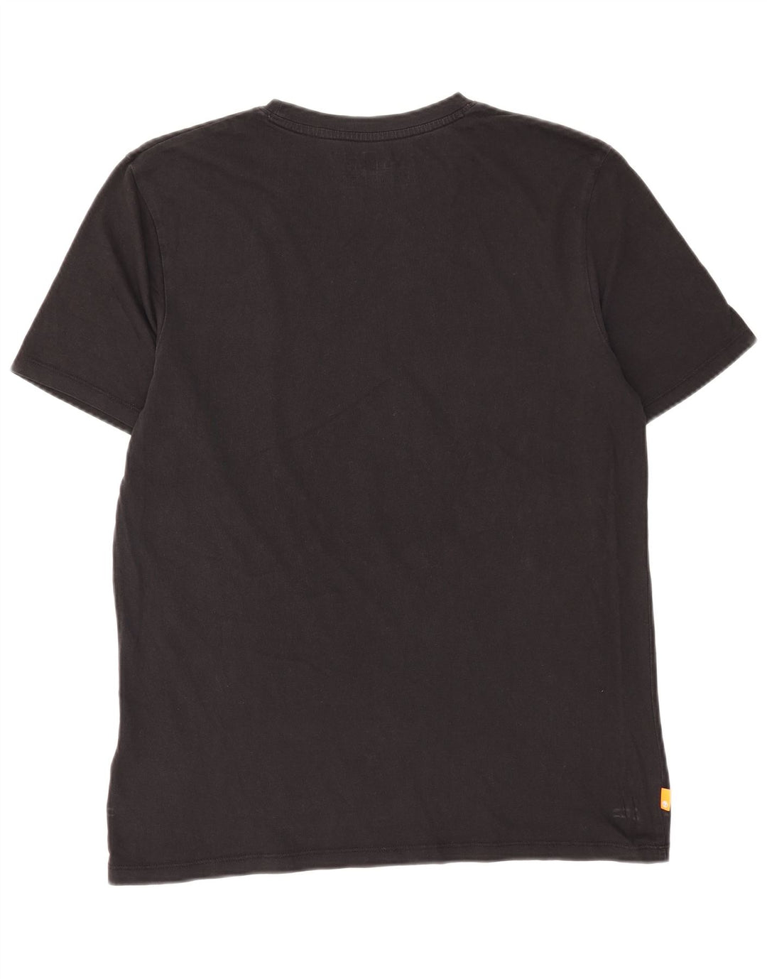 TIMBERLAND Mens Regular Fit Graphic T-Shirt Top Medium Black Cotton