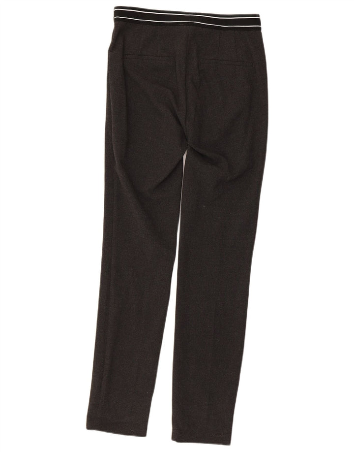 Zara Женские узкие повседневные брюки XS W26 L28 Серые