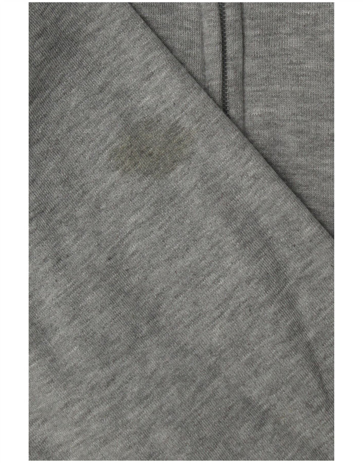 Женский свитер с капюшоном на молнии Puma UK 14, средний серый в крапинку