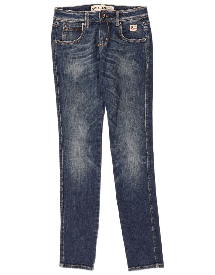 Женские узкие джинсы Roy Rogers IT 41 Small W27 L32 Синие, хлопок