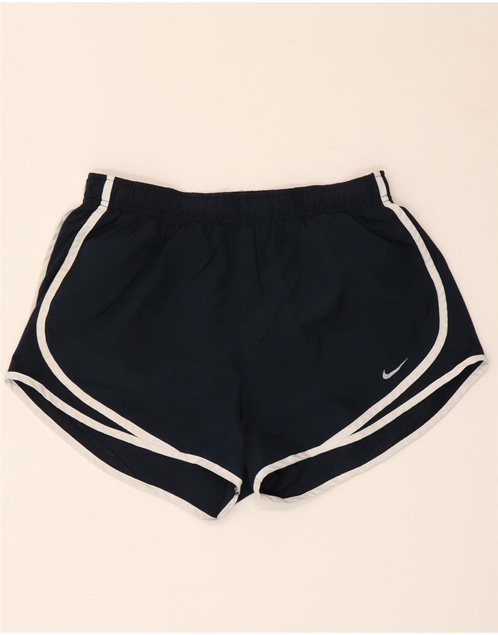 Женские спортивные шорты NIKE Dri Fit UK 14, средний темно-синий, полиэстер