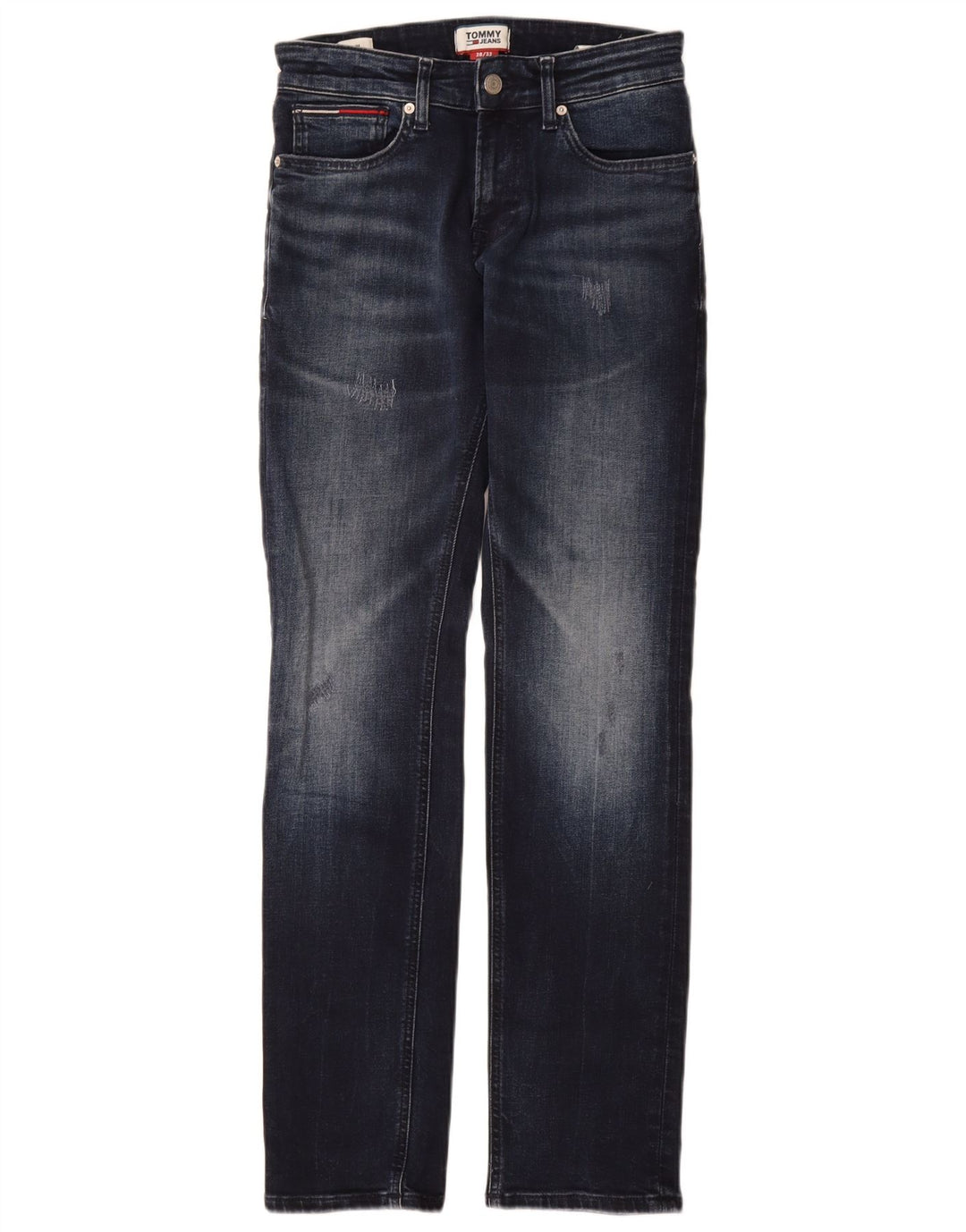 Женские узкие джинсы Tommy Hilfiger W28 L32 Темно-синие, хлопок