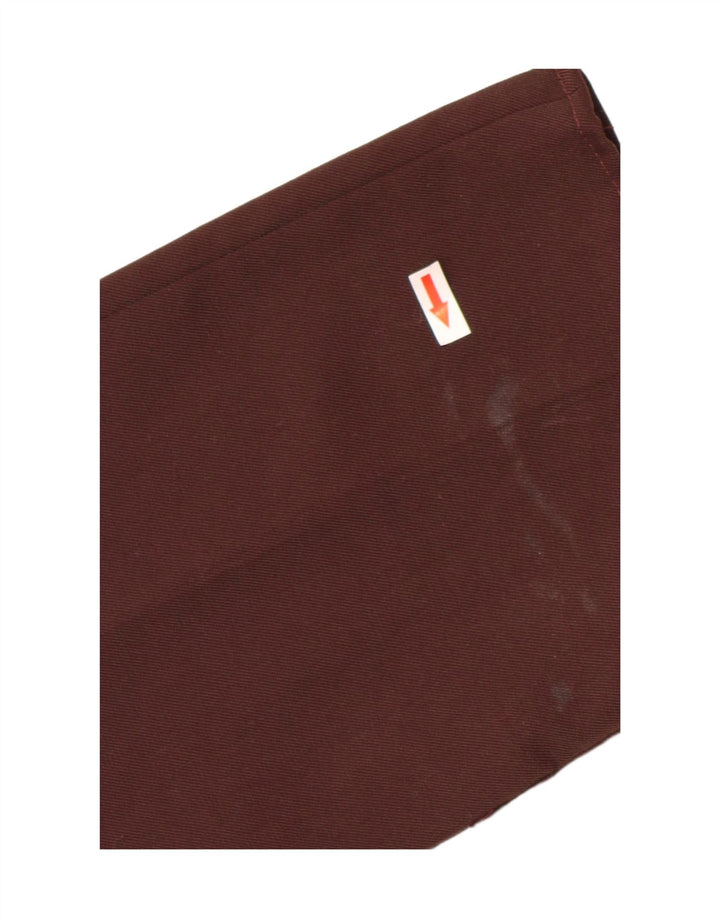 Женские прямые брюки чинос Zara, маленькие W26 L28, коричневые, полиэстер