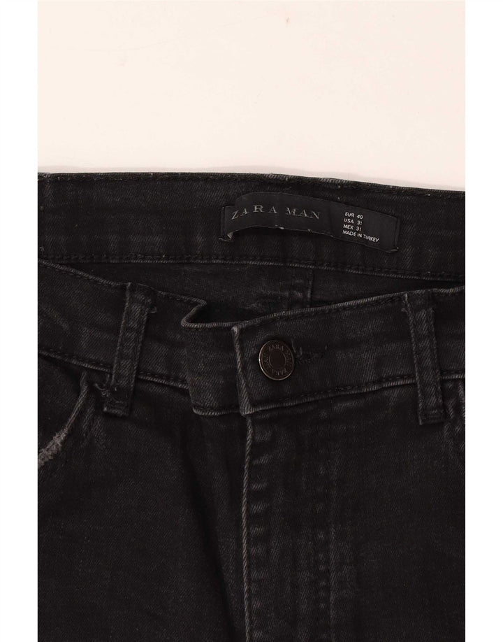Мужские джинсы скинни Zara EU 40 Medium W31 L29, черные