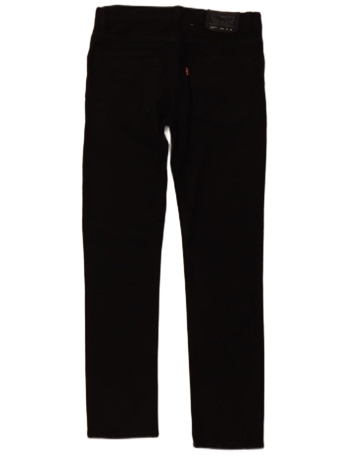 Джинсы скинни LEVI'S Girls 510 15-16 лет W28 L28, черный хлопок