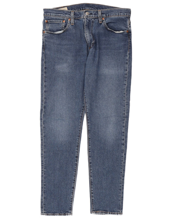 Levi's Mens 512 Slim Tapered Jeans W33 L32 Blue Cotton