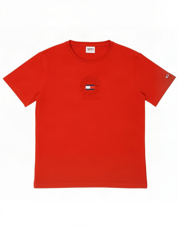 Женская футболка с коротким рукавом Tommy Hilfiger Top UK 10, маленькая красная