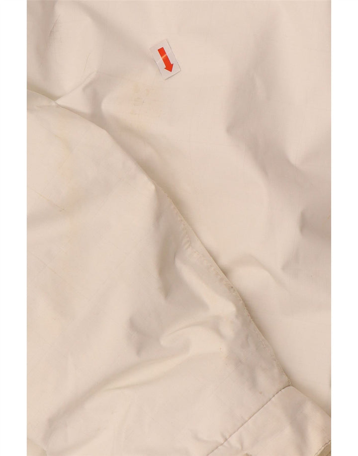 HELLY HANSEN Женская ветровка оверсайз с капюшоном UK 6 XS Белый