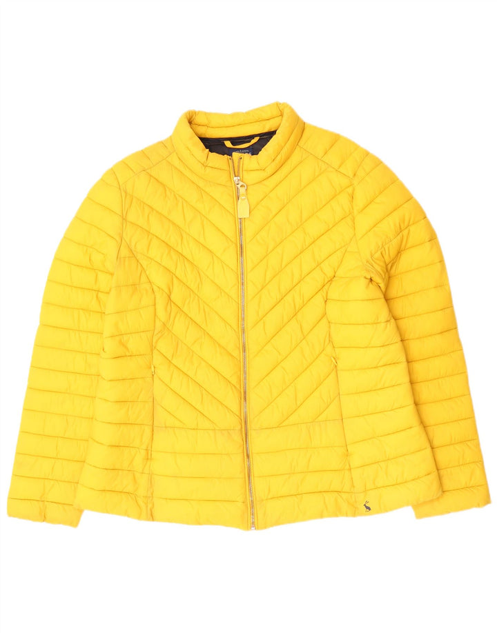 JOULES Женская стеганая куртка UK 18 XL Желтый Полиамид