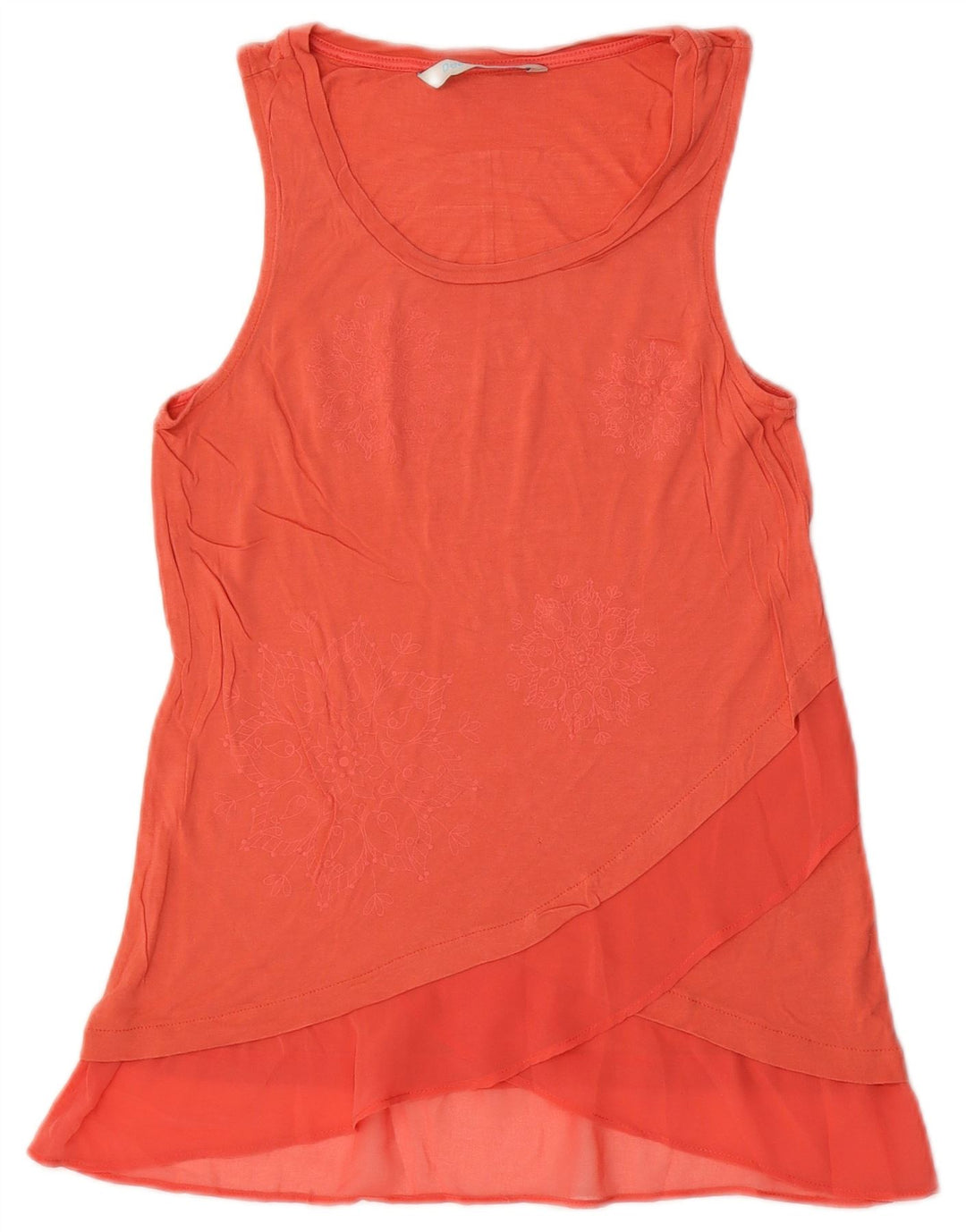 Женская блузка без рукавов Desigual UK 10 Small Pink Paisley