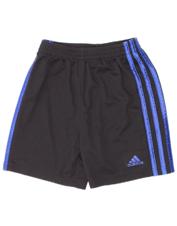 Спортивные шорты Adidas для мальчиков 4-5 лет, черный полиэстер