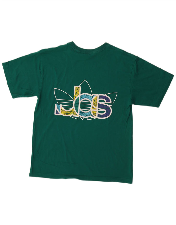 Мужская футболка с рисунком Adidas Top Medium Green