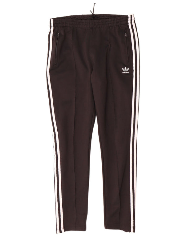 Женские спортивные брюки Adidas UK 14, средний черный, хлопок