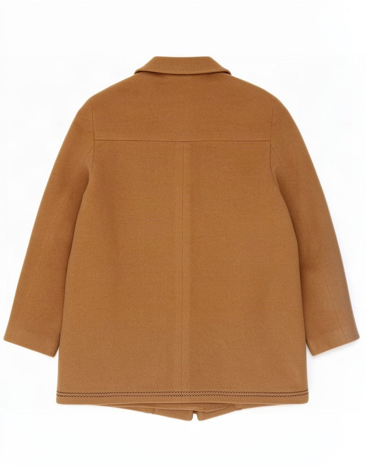Женское пальто Blarney Woolen Mills UK 16, большое, бежевое, шерстяное