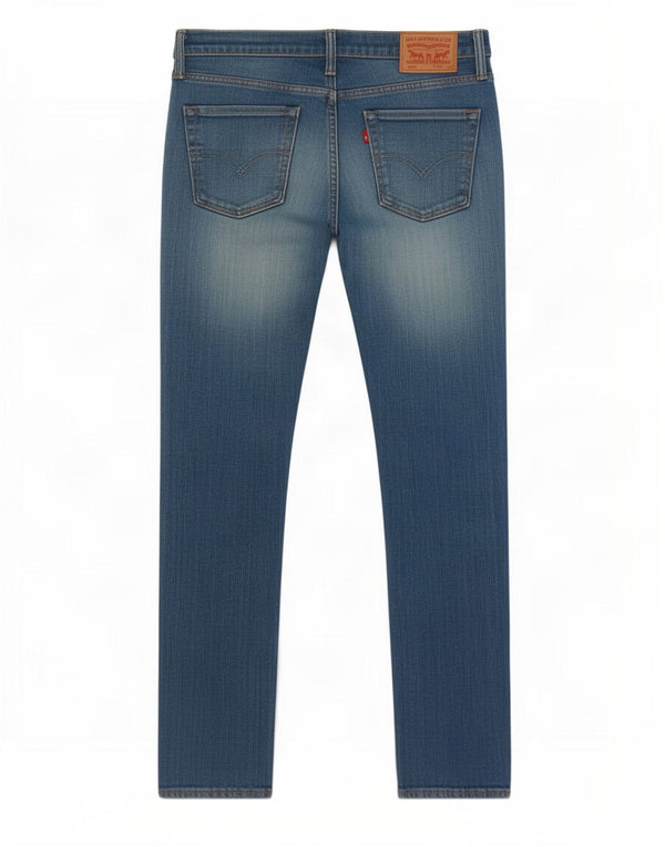 Мужские джинсы Levi's Slim 511 W34 L32 синие, хлопок