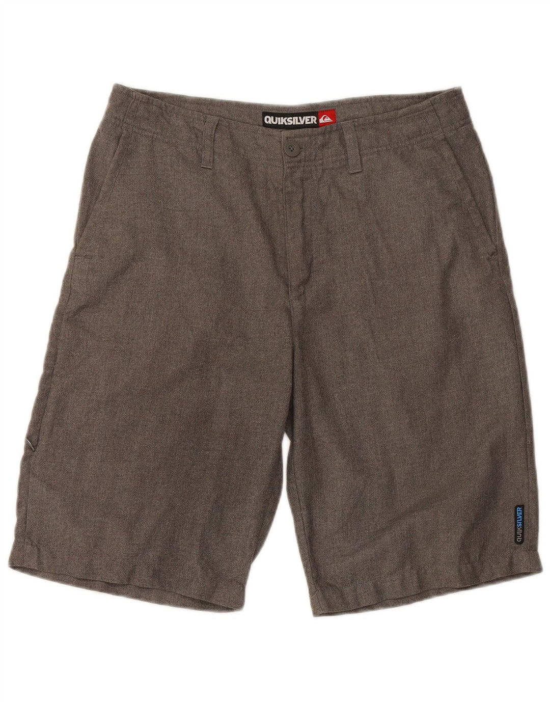 Мужские шорты чинос Quiksilver W33, средний серый полиэстер
