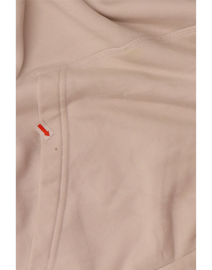 ADIDAS Mens Hoodie Jumper Large White Cotton