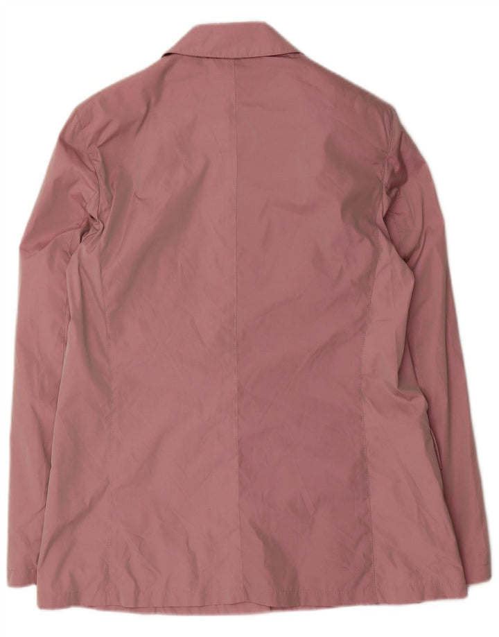 Женская куртка Marella UK 14, большой розовый полиэстер