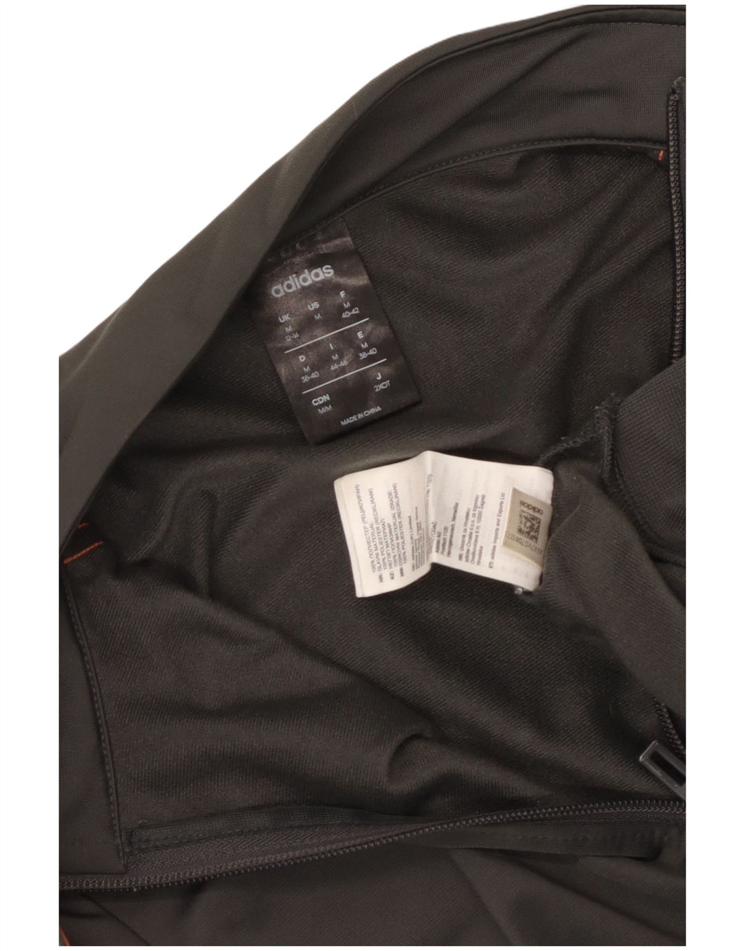 Женская спортивная куртка Adidas UK 12/14, средний серый полиэстер