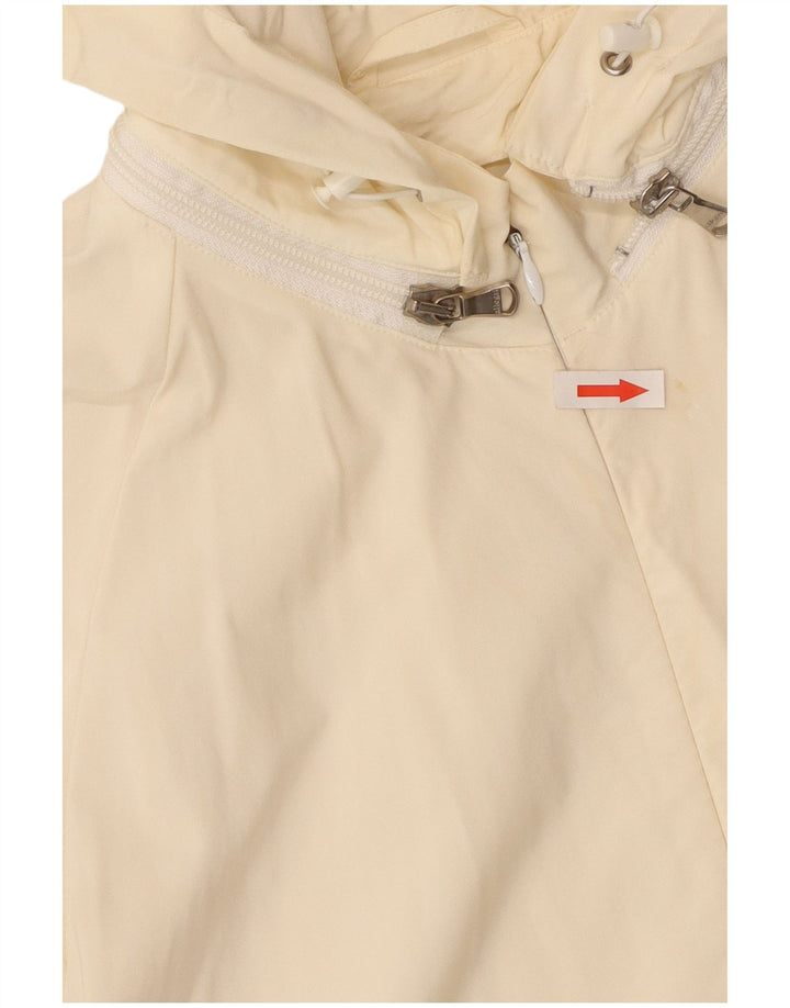 Allegri Женский бомбер с капюшоном UK 14, большой Off White