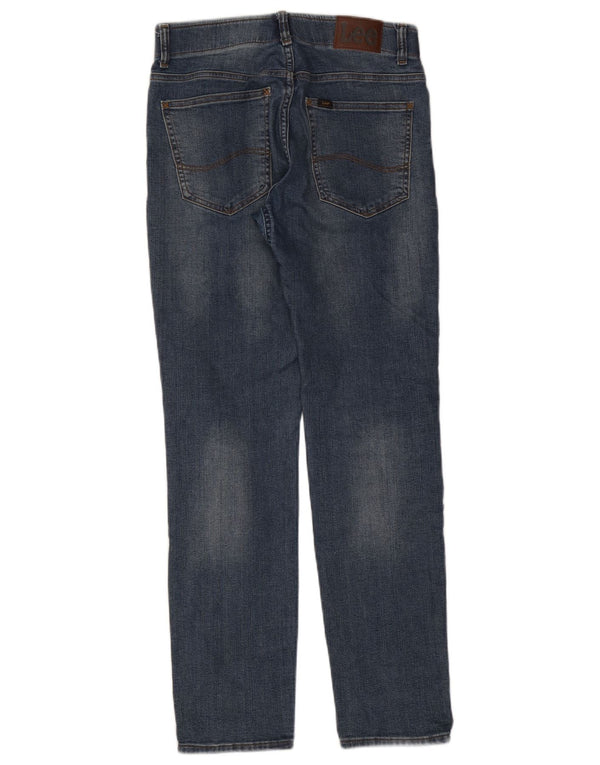 Женские джинсы скинни Lee Extreme Motion W31 L32, синий хлопок