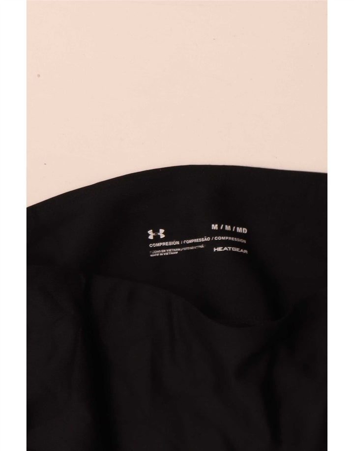 Женские леггинсы Under Armour UK 14, средний черный полиэстер