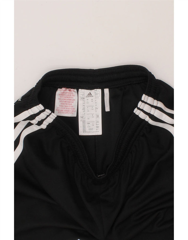 ADIDAS Boys Climalite Sport Shorts 11-12 Years  Black Polyester Vintage Adidas and Second-Hand Adidas from Messina Hembry 