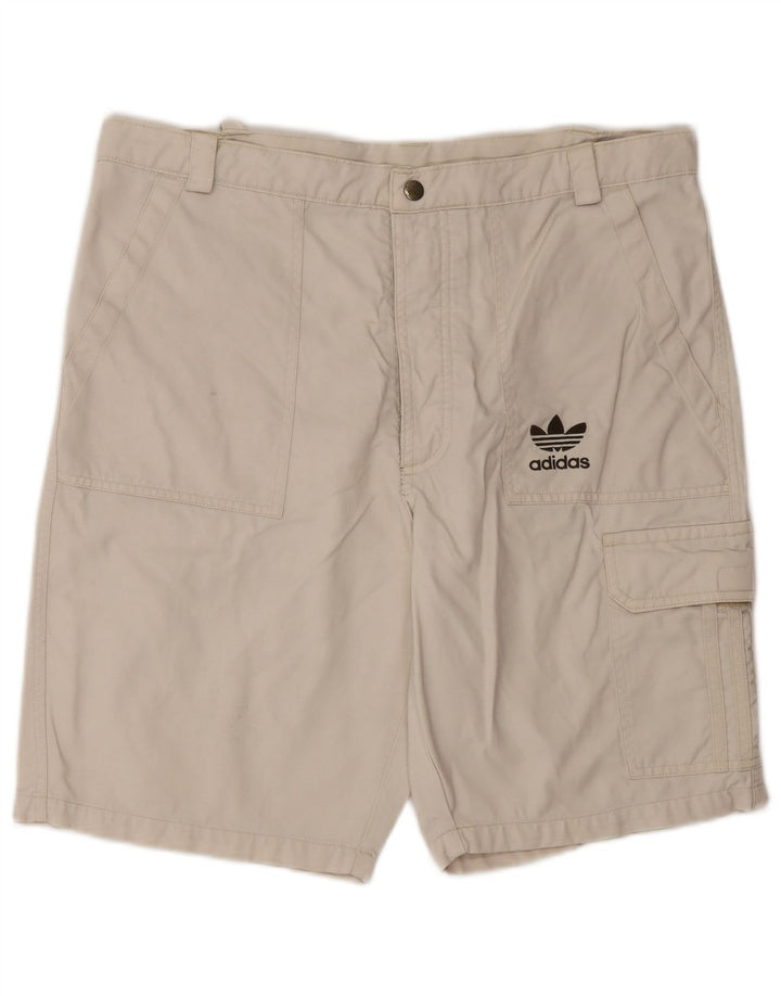 Мужские шорты-карго Adidas Medium W32, бежевые, хлопок