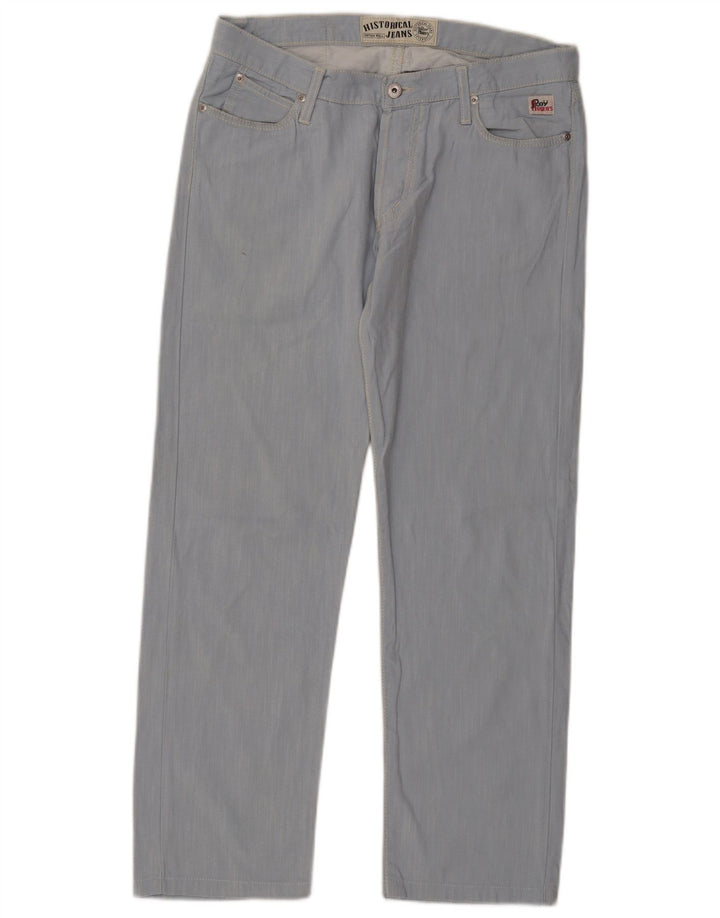 Мужские прямые джинсы Roy Rogers W32 L29, синий хлопок