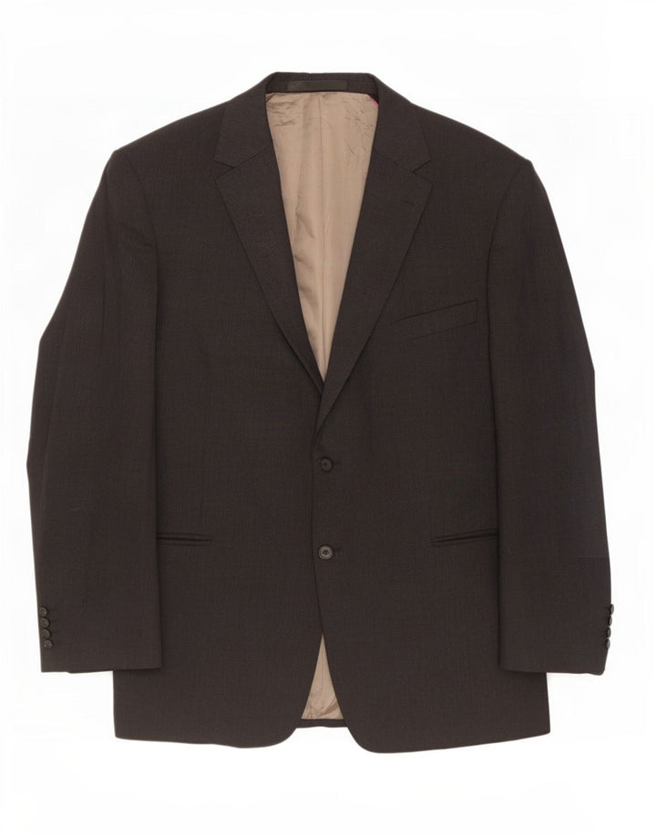 Мужской пиджак на двух пуговицах Marks & Spencer UK 46 XL, серая шерсть