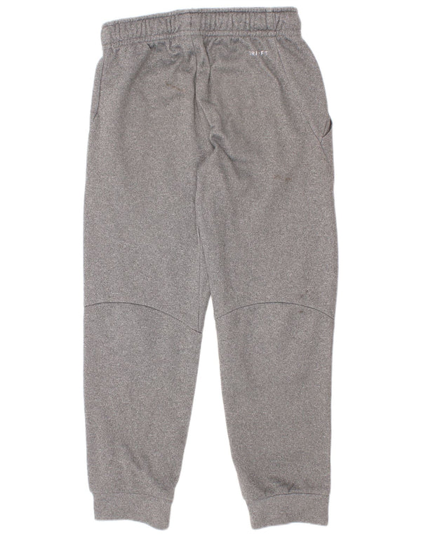 Спортивные брюки Dri Fit для мальчиков Nike, джоггеры, 5–6 лет, средний серый цвет с крапинками