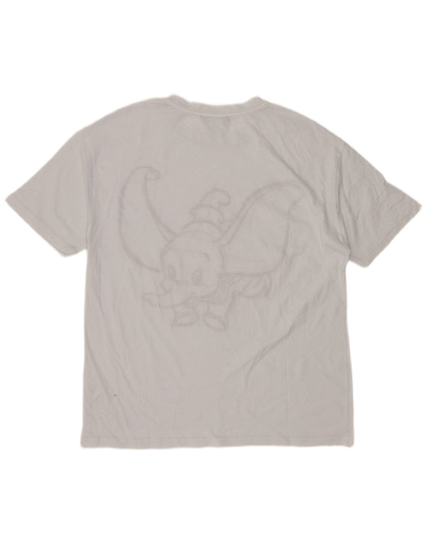 Женская футболка с рисунком Zara Dumbo Top UK 14, средний белый с животным принтом