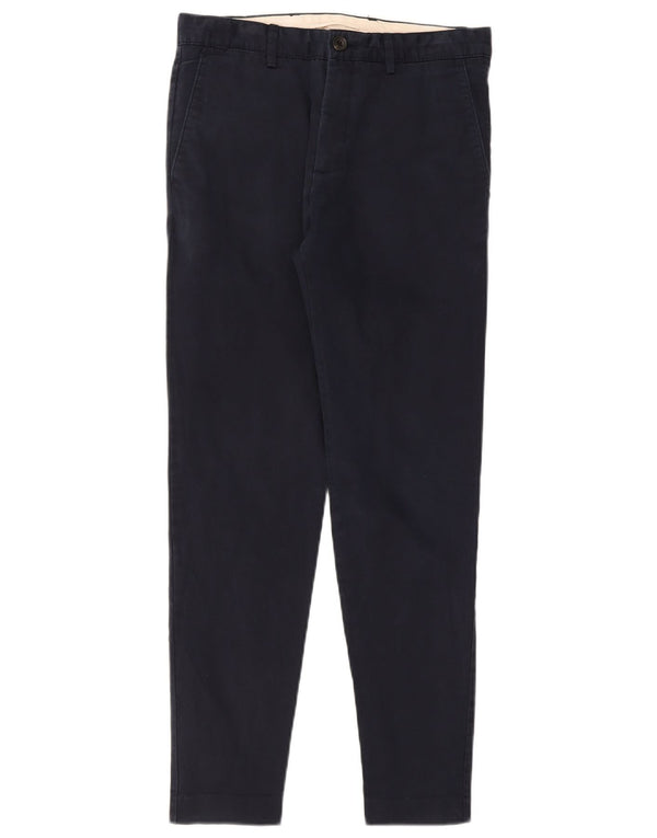 Мужские узкие брюки-чиносы Zara EU 38 Small W30 L29 Темно-синие