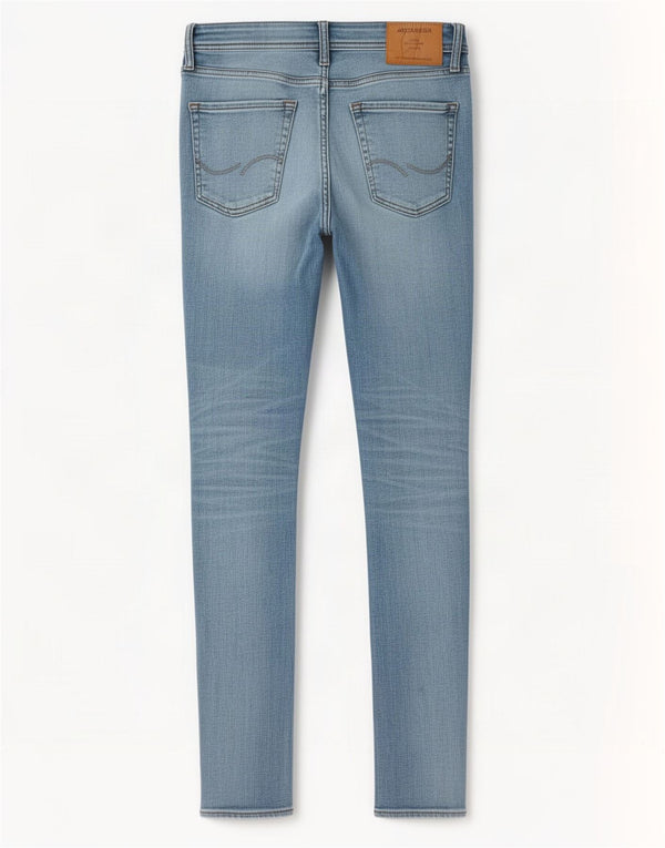 Мужские джинсы скинни Jack & Jones Liam W30 L32, синий хлопок