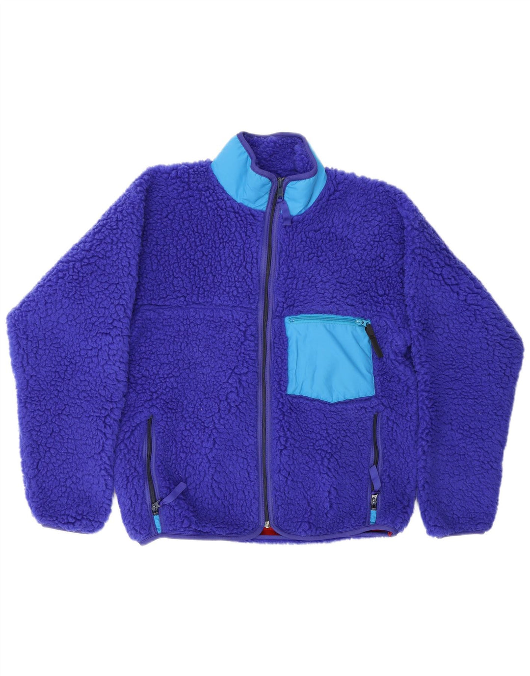 Мужская флисовая куртка Patagonia UK 38, средний синий полиэстер