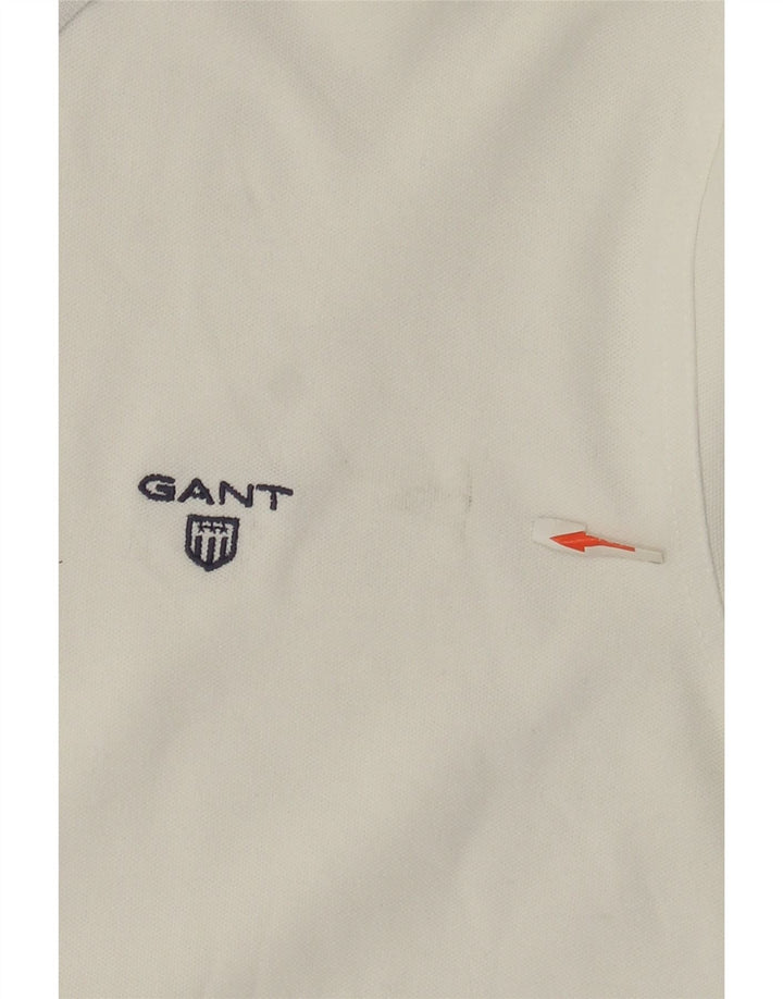 Мужская рубашка-поло Gant XL, белый хлопок
