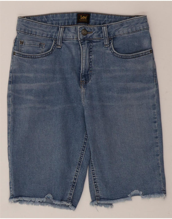 Женские джинсовые шорты Lee US 6 Medium W28 Синие, хлопок