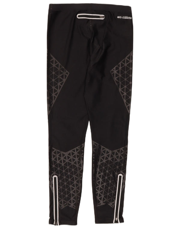 Мужские леггинсы Nike Dri Fit XL, черные, полиэстер с геометрическим рисунком